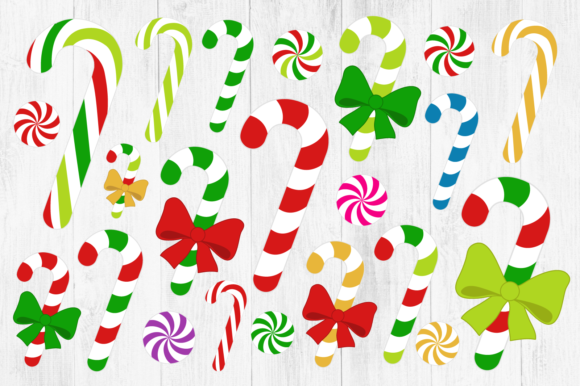 Candy Cane Christmas Clipart PNG: A Designer's Review