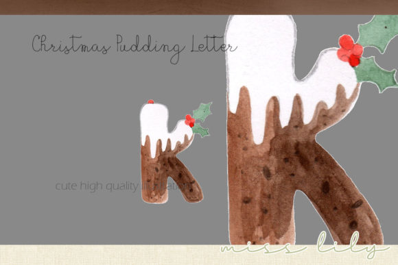 Christmas Pudding Letter K: Festive Illustrations Review