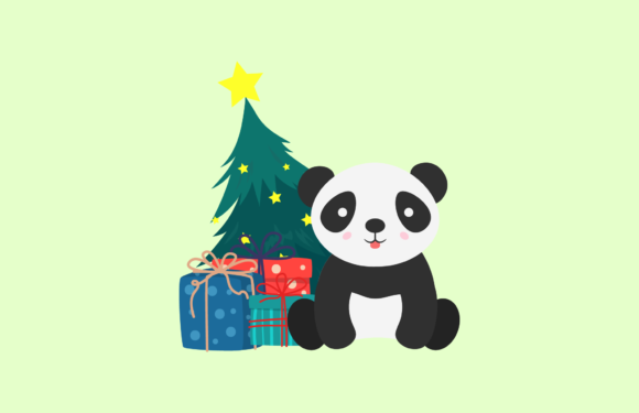 Cute Christmas Animal Illustrations for Blogs
