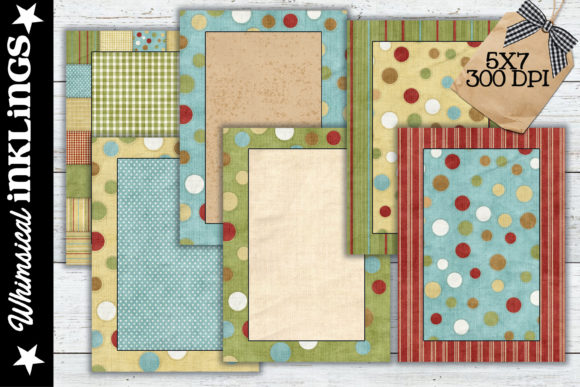 Homespun Christmas Card Starters: Cozy Illustrations