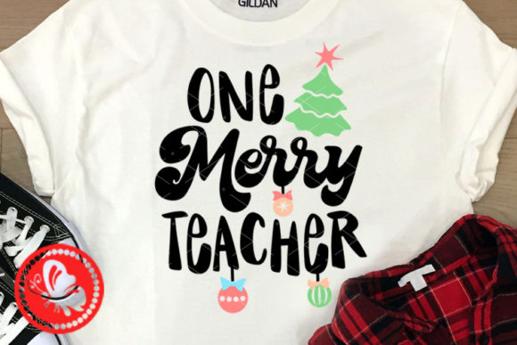 One Merry Teacher Christmas Gift Cricut: Illustrations Review