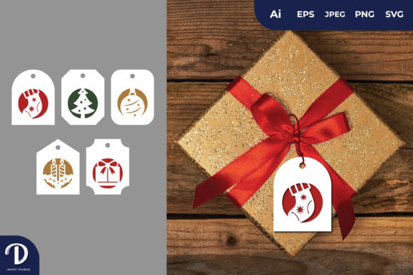 Review: Christmas Cheerful Property Gift Tags for Holiday Embroidery
