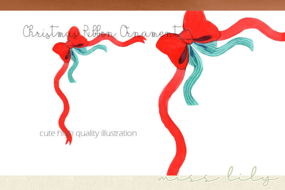 Watercolor Christmas Corner Ornament: Illustrations Review